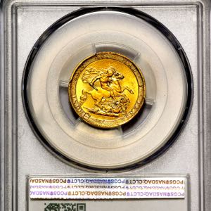 1818 George III Sovereign PCGS - MS64+