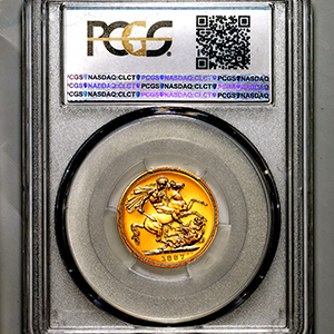 1887 Victoria Jubilee Head Proof Sovereign Practically FDC. PCGS - PR65 DCAM
