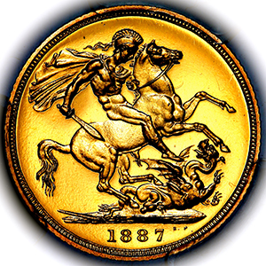 1887 Victoria Jubilee Head Proof Sovereign Practically FDC. PCGS - PR65 DCAM