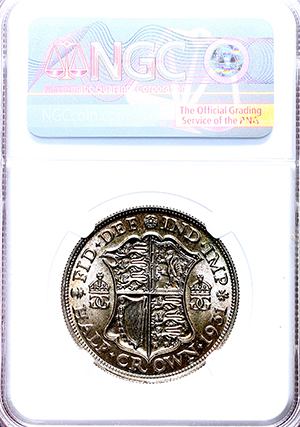 1931 George V Halfcrown Practically FDC. NGC - MS66