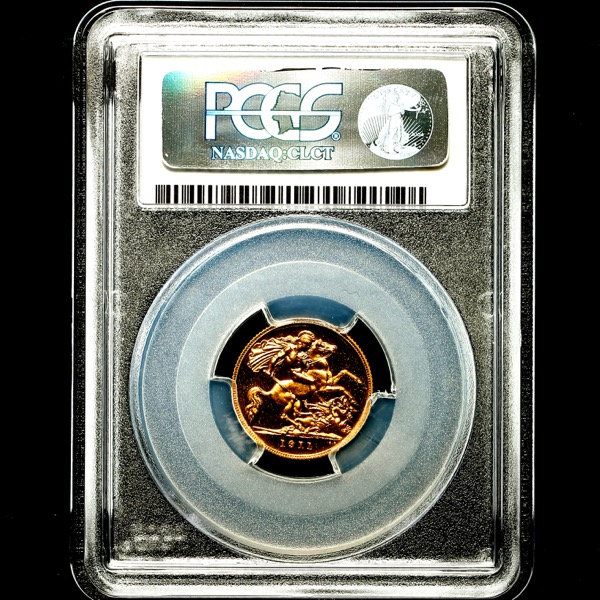 1911 George V Proof Half Sovereign Practically FDC. PCGS - PR66 CAM