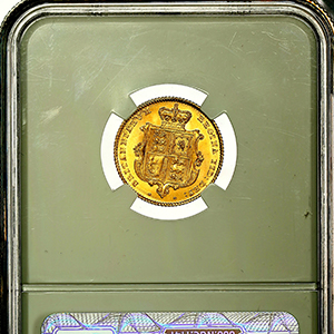 1846 Victoria Half Sovereign NGC - MS64