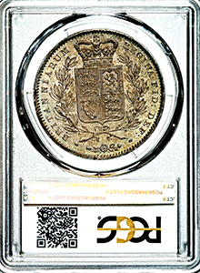 1847 Victoria Crown Choice uncirculated. PCGS - MS64