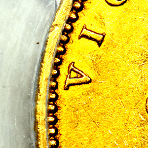 1853 Victoria Sovereign PCGS - AU53