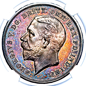 1935 George V Crown NGC - PR65 Cameo