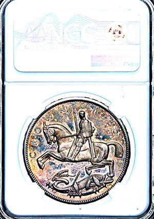 1935 George V Crown NGC - PR65 Cameo