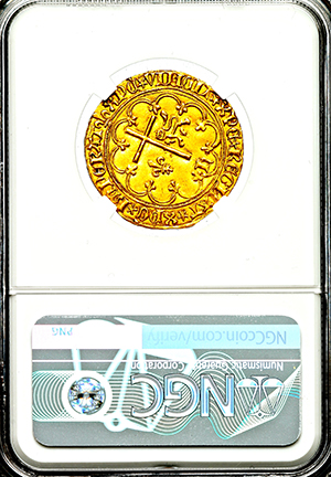 1423-1432 George II Shilling NGC - MS65