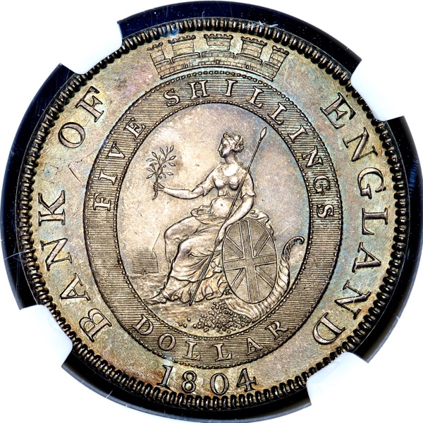 1804 George III Dollar Choice Uncirculated. NGC - MS64