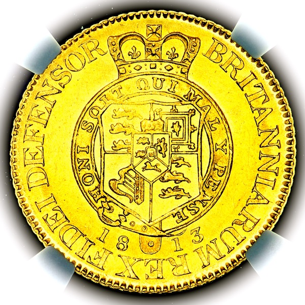 1813 George III Guinea Uncirculated. NGC - MS63+