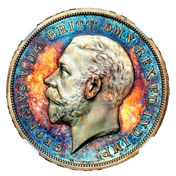 1935 George V Proof Crown NGC - PF65 CAMEO