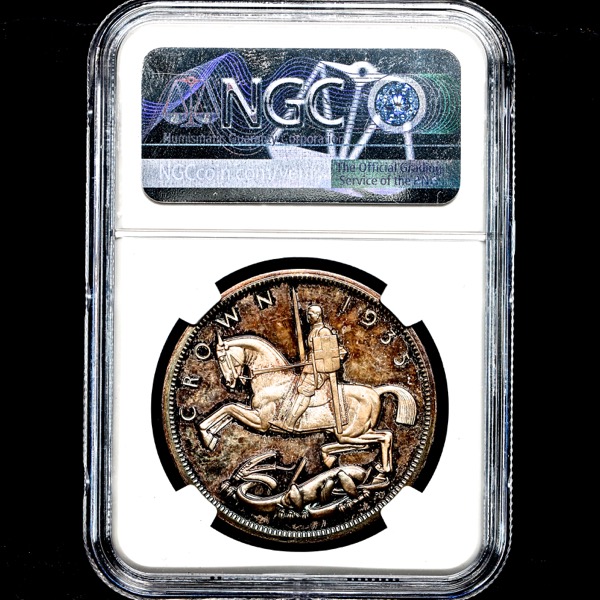 1935 George V Proof Crown NGC - PF65 CAMEO