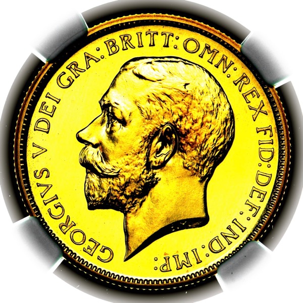 1911 George V Proof Two Pounds FDC grade. NGC - PF66+ CAMEO