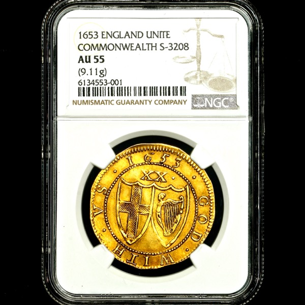 1653 Commonwealth Unite NGC - AU55