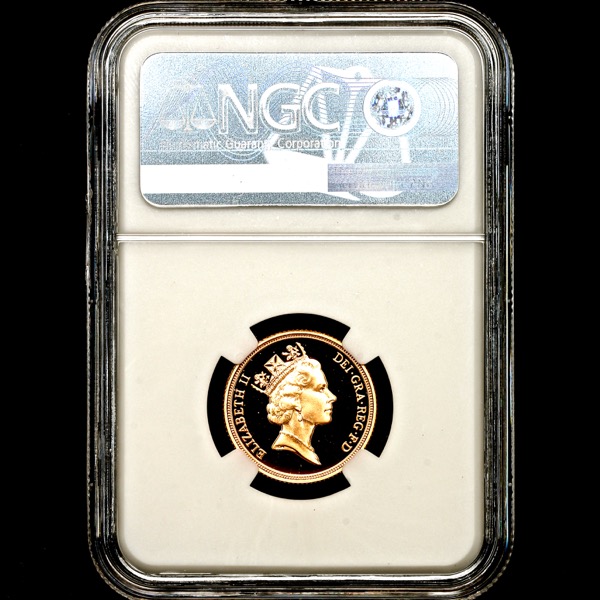 1994 Elizabeth II Proof Sovereign FDC grade. NGC - PF70 ULTRA CAMEO