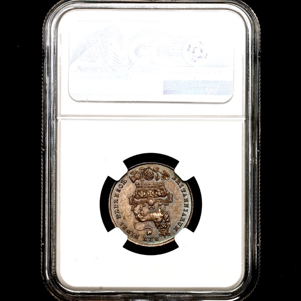 1829 George IV Shilling Choice Uncirculated. NGC - MS64