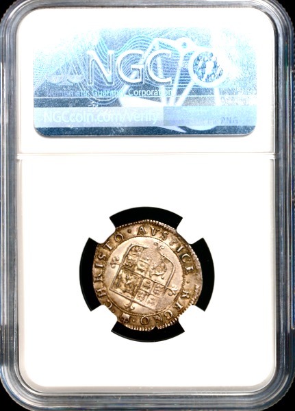 1660-1662 Charles II Fourpence Uncirculated grade. NGC - MS63