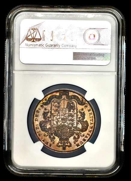 1826 George IV Proof Half Crown NGC - PF64 CAMEO