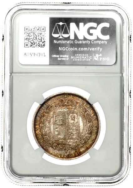 1887 Victoria Jubilee Head Halfcrown 