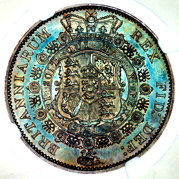 1816 George III Proof Halfcrown NGC - Proof 65