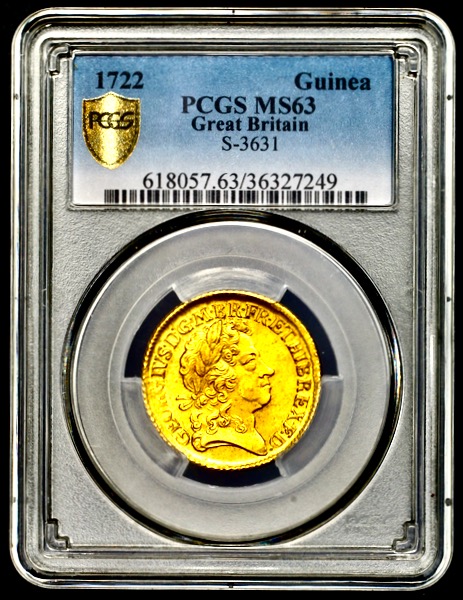 1722 George I Guinea 