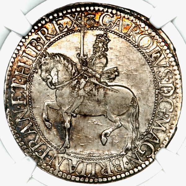 1637-1642 Charles I 30 Shillings NGC - AU58