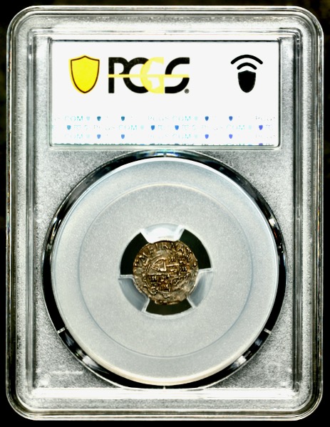 1625-1649 Charles I Penny Practically Uncirculated. PCGS - MS62