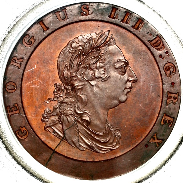 1797 George III Proof Twopence 