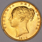 1842 Queen Victoria Sovereign
