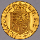 1817 GEORGE III HALF SOVEREIGN