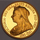 1893 QUEEN VICTORIA PROOF FIVE POUND
