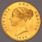 1853 QUEEN VICTORIA HALF SOVEREIGN