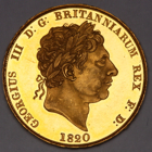 1820 GEORGE III PROOF TWO POUNDS