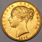 1843 QUEEN VICTORIA  SOVEREIGN