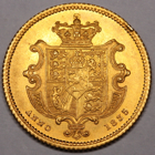 1835 KING WILLIAM IV IIII HALF SOVEREIGN