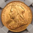 1896 QUEEN VICTORIA SOVEREIGN
