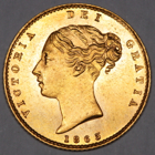 1863 QUEEN VICTORIA HALF SOVEREIGN