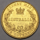 1857 QUEEN VICTORIA SYDNEY MINT SOVEREIGN