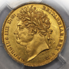 1821 GEORGE IV HALF SOVEREIGN