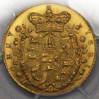 1821 GEORGE IV HALF SOVEREIGN