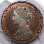 1868 VICTORIA PROOF HALFPENNY