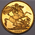 1823 GEORGE IV TWO POUNDS
