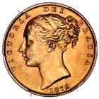 1872 Queen Victoria Sovereign