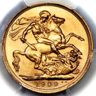 1909 M King Edward VII Sovereign