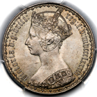 1884 Queen Victoria Gothic Florin