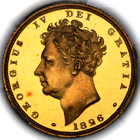 1826 George IV Proof Sovereign