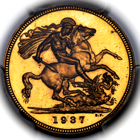1937 George VI  Proof Sovereign