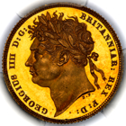 1821 George IV Proof Sovereign