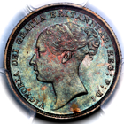 1883 Queen Victoria Sixpence
