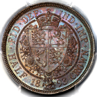 1893 Queen Victoria Halfcrown