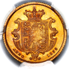 1835 King William IV Half Sovereign